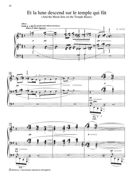 Debussy Images Book 2 L 111 for Piano Book/CD