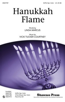 Hanukkah Flame - Linda Marcus|Vicki Tucker Courtney - SATB Shawnee Press Choral Score Octavo