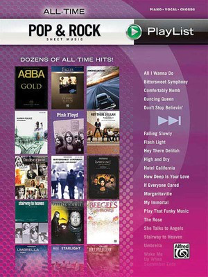 All-Time Pop & Rock Hits - Sheet Music Playlist Series - Hal Leonard Piano, Vocal & Guitar