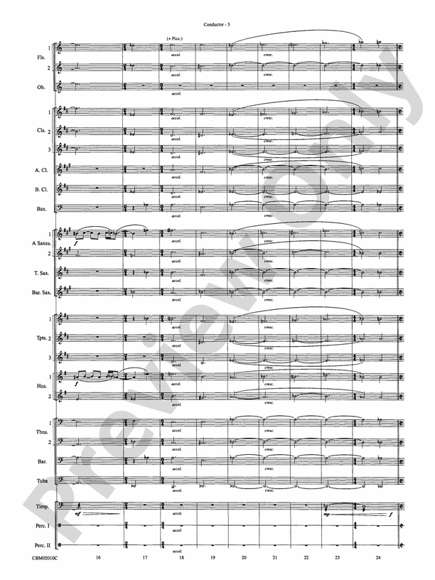 The Lord of the Rings: The Fellowship of the Ring, Concert Medley from - Concert Band Conductor Score & Parts (Digital Download)