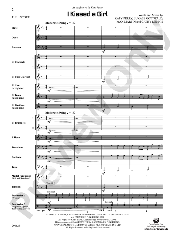 I Knew I Loved You - Concert Band Conductor Score & Parts (Digital Download)