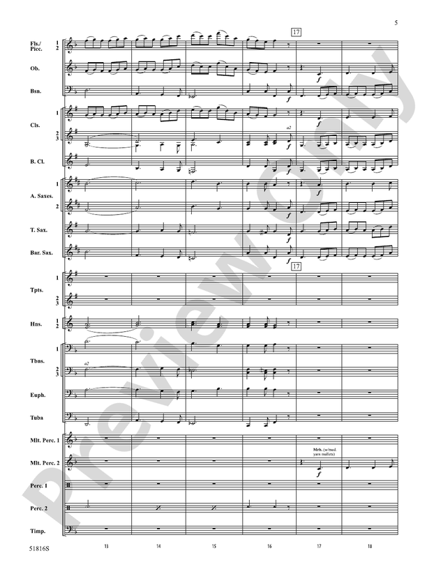 Erin Go Bragh - Concert Band Conductor Score & Parts(Digital Download)