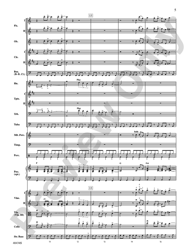 Last Friday Night (T.G.I.F.) / Edge of Glory - Full Orchestra Conductor Score & Parts (Digital Download)
