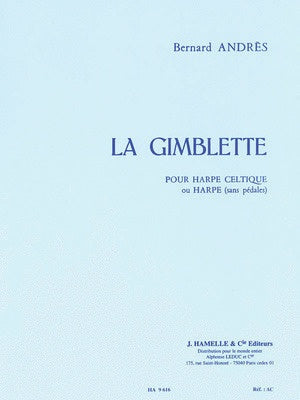 La Gimblette for Celtic Harp or Harp Without Pedal Harp Andres Bernard Leduc