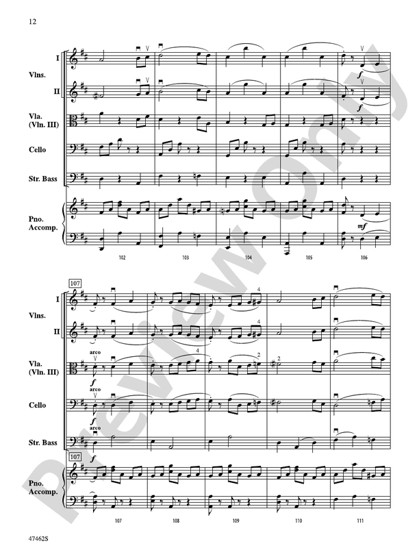 Rondino - String Orchestra Conductor Score & Parts (Digital Download)