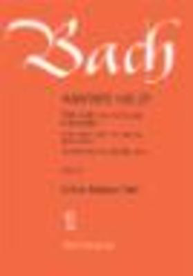 Cantata BWV 27 Who knows when life's last hour approacheth - Johann Sebastian Bach - Classical Vocal SATB Breitkopf & Hartel Vocal Score