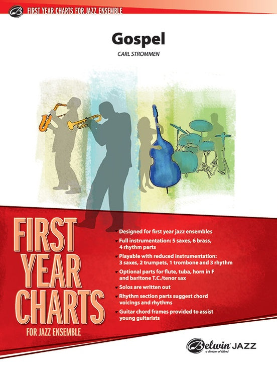 Gospel – Jazz Ensemble Conductor Score & Parts (Digital Download)