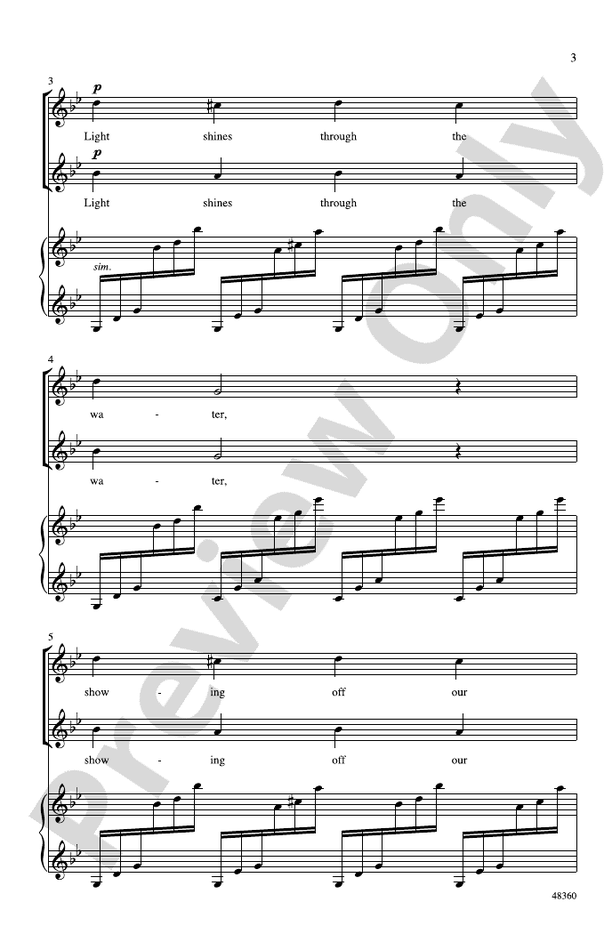 Carnival of the Animals – 2-Part Choral Octavo (Digital Download)
