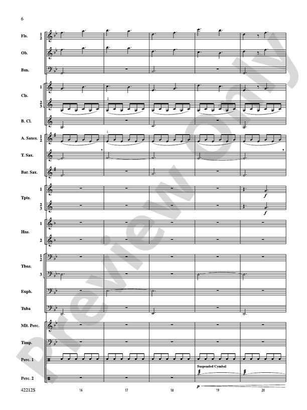 Downton Abbey -- The Suite - Concert Band Conductor Score & Parts (Digital Download)
