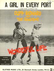 A Girl In Every Port (from 'Wonderful Life') - Cliff Richard - PVG (Digital Download)