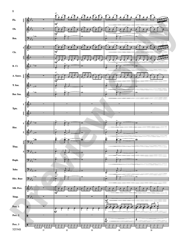 21st Century Breakdown, Suite from Green Day's - Concert Band Conductor Score & Parts (Digital Download)