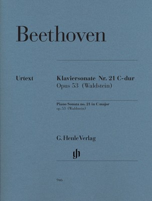 Sonata Op 53 C Waldstein Revised Urtext - Ludwig van Beethoven - Piano G. Henle Verlag Piano Solo