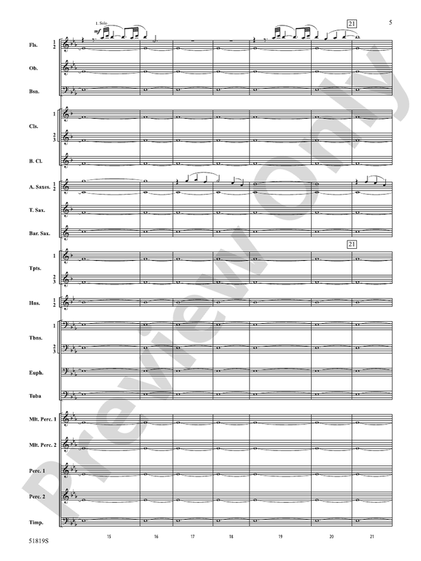 Symphonic Stories - Concert Band Conductor Score & Parts(Digital Download)