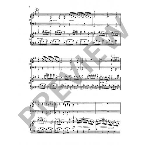 Bach, JC - Sonata in Gmaj - 2 Pianos/4 Hands Schott ED2445
