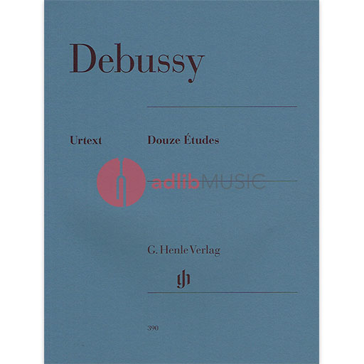Debussy - Douze Etudes - Piano Solo Henle HN390