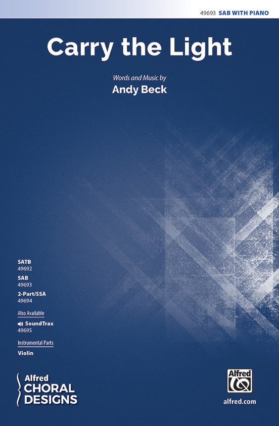 Carry the Light - SAB Choral Octavo (Digital Download)
