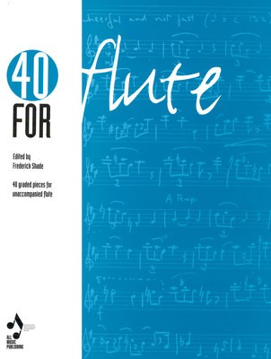 Forty For Flute - Flute All Music Publishing Flute Solo - Out Of Print