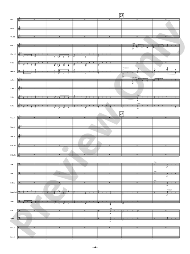 Funeral March of a Marionette - Concert Band Conductor Score & Parts (Digital Download)
