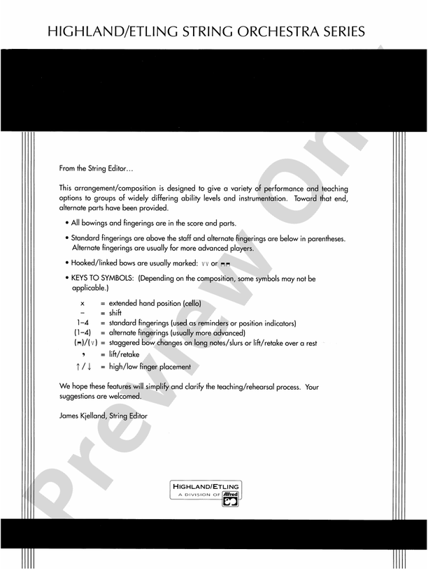 Carnival of the Animals – String Orchestra Conductor Score & Parts (Digital Download)