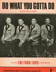 Do What You Gotta Do - Four Tops - PVG (Digital Download)