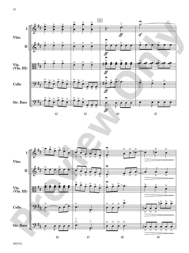 Into the Stars - String Orchestra Conductor Score & Parts (Digital Download)