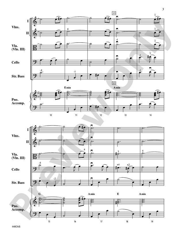 Christmas Cello-bration - String Orchestra Conductor Score & Parts (Digital Download)