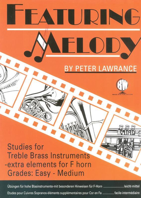 Lawrence - Featuring Melody Studies - Treble Clef Brass Instrument French Horn Brasswind BW6006