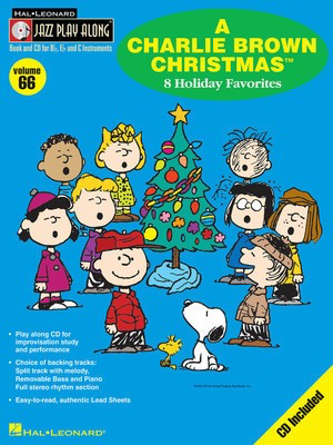 A Charlie Brown Christmas - Jazz Play-Along Volume 66 - Vince Guaraldi - Bb Instrument|Bass Clef Instrument|C Instrument|Eb Instrument Hal Leonard Lead Sheet /CD