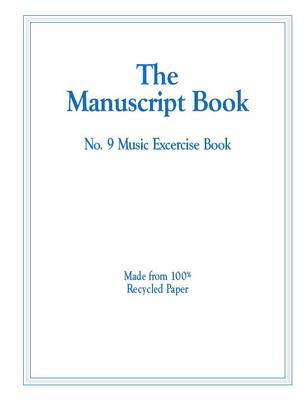 Manuscript Book 9 Interleaved - 9 Stave 32 Page Stapled All Music Publishing 1002002145