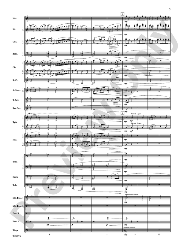 The Winged Stallion - Concert Band Conductor Score & Parts (Digital Download)