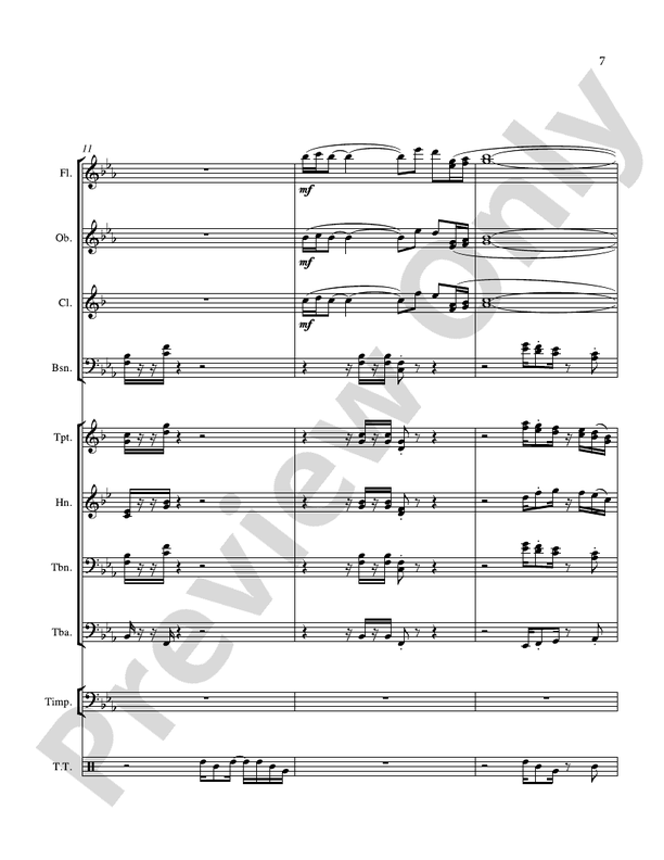 Chautauqua West - Concert Band Conductor Score & Parts (Digital Download)