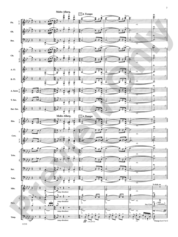 Scenes of Wonder - Concert Band Conductor Score & Parts (Digital Download)