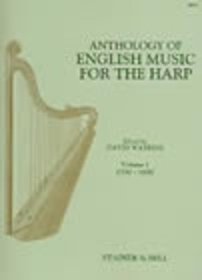 Harp Anthology Of English Harp Music Bk 1 - Various - Harp Stainer & Bell
