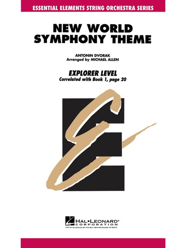 New World Symphony Theme - Essential Elements String Orchestra Gr. 0.5 - Dvorak arr Allen - Hal Leonard Score/Parts