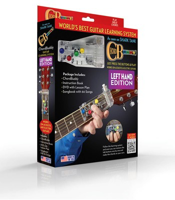 ChordBuddy Left-Handed Guitar Learning Boxed System - Chordbuddy Media Package