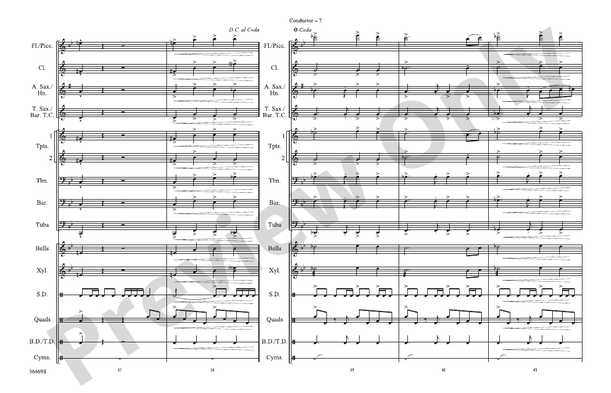 El Conquistador – Marching Band Conductor Score & Parts (Digital Download)