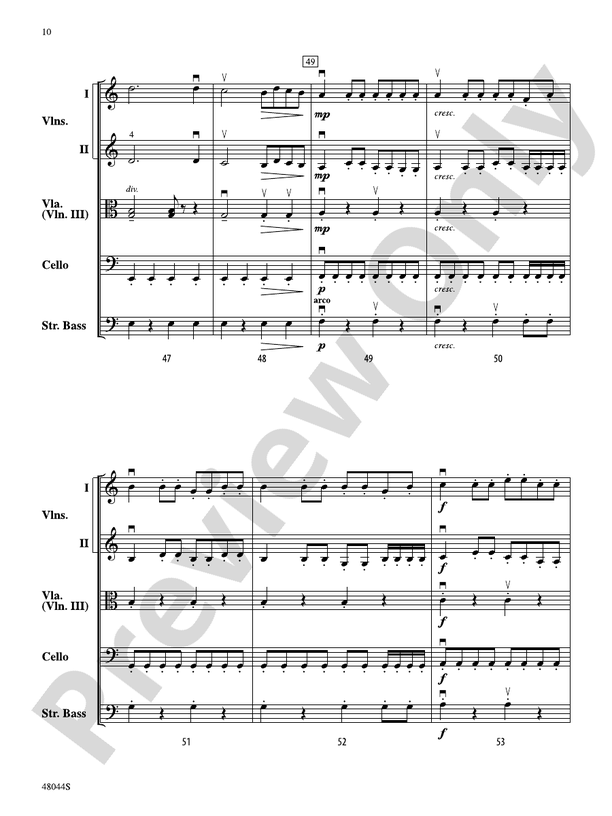The Ascent - String Orchestra Conductor Score & Parts (Digital Download)