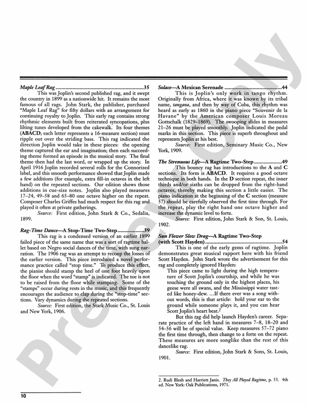 Scott Joplin at the Piano - Piano (Digital Download)