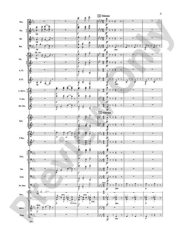 McMorran Suite - Concert Band Conductor Score & Parts (Digital Download)