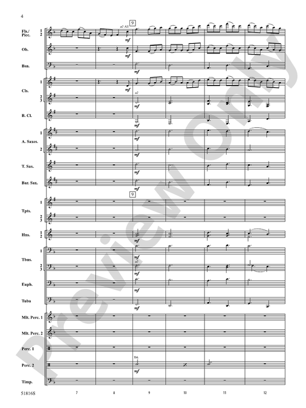 Erin Go Bragh - Concert Band Conductor Score & Parts(Digital Download)
