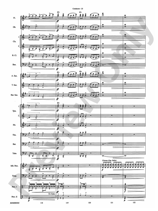 The Great Locomotive Chase - Concert Band Conductor Score & Parts (Digital Download)