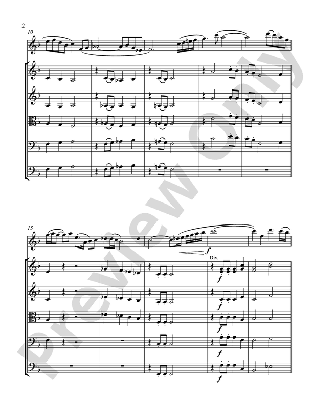 Concertino for Oboe - String Orchestra Conductor Score & Parts (Digital Download)