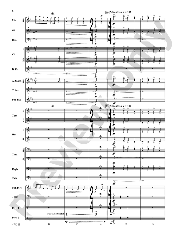 Boughs of Holly - Concert Band Conductor Score & Parts (Digital Download)