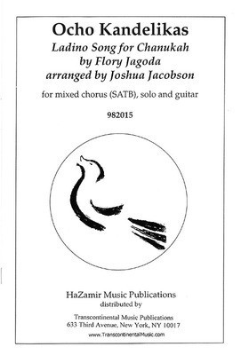 Ocho Kandelikas (Eight Little Candles) - Flory Jagoda - SATB Joshua Jacobson Transcontinental Music Choral Score Octavo