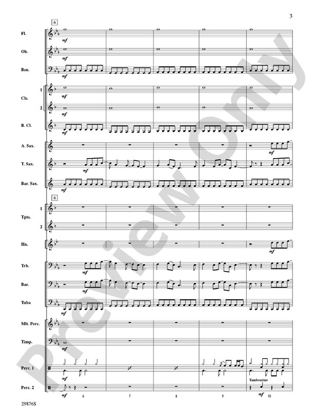 Second Chance - Concert Band Conductor Score & Parts (Digital Download)