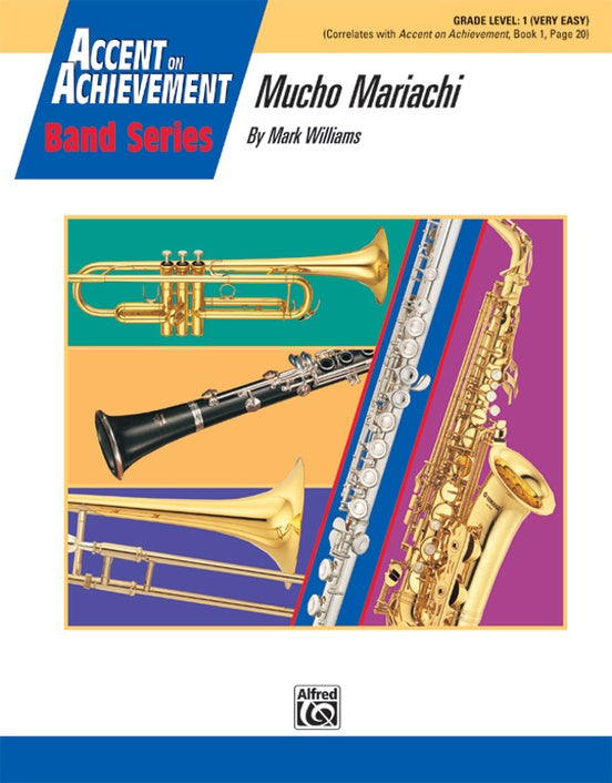 Mucho Mariachi - Concert Band Conductor Score & Parts (Digital Download)