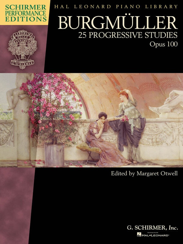 Burgmuller - 25 Progressive Studies Op100 - Piano Solo Schirmer 297086