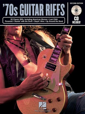 70s Guitar Riffs - 2nd Edition - Guitar Hal Leonard Guitar TAB /CD