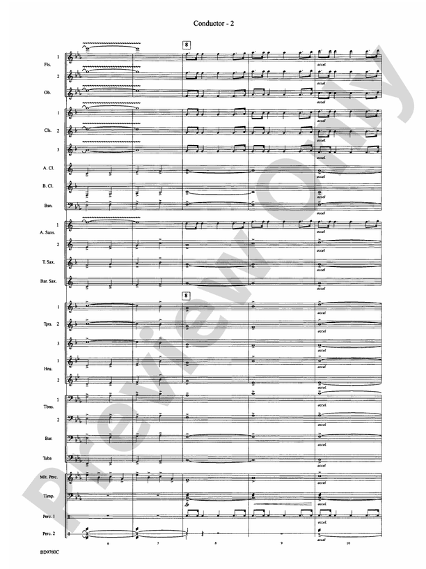 Holiday Chips and Salsa - Concert Band Conductor Score & Parts (Digital Download)