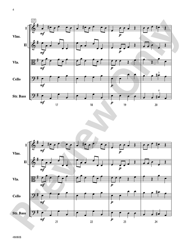 Gamelan Groove - String Orchestra Conductor Score & Parts (Digital Download)